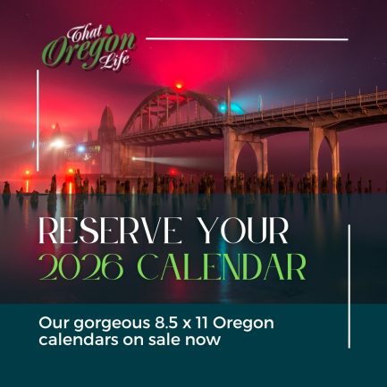 2026 That Oregon Life Calendar