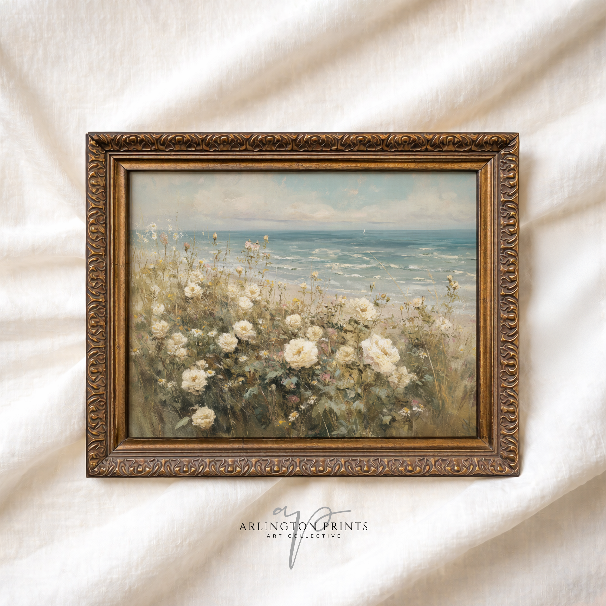 Copy of Elegant Floral Wall Art Print, Vintage Flower Decor, Home Aesthetic, Gift for Nature Lovers, Boho Style Wall Decor, Modern Botanical Art Set of 4 - Image 3