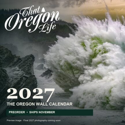 2027 Oregon Life calendar