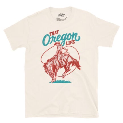 May the Forest Be With You Oregon graphic T-shirt, alternate view